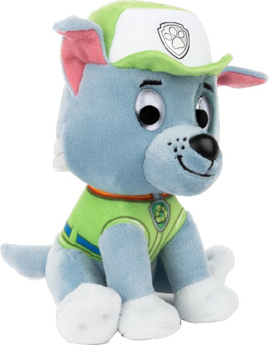 Peluche Rocky de Paw Patrol. 16 cm.