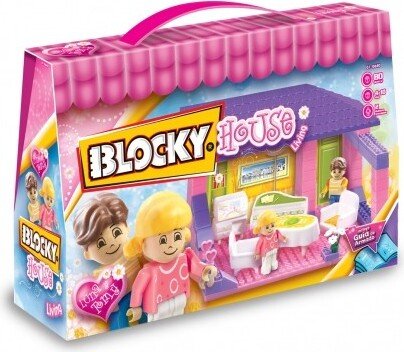 Blocky House - Dormitorio+Baño
