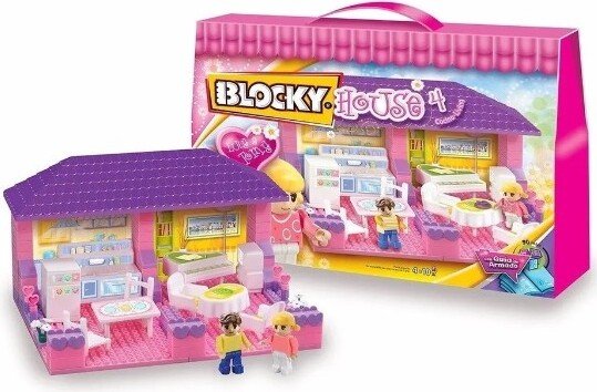 Blocky House - Dormitorio+Baño