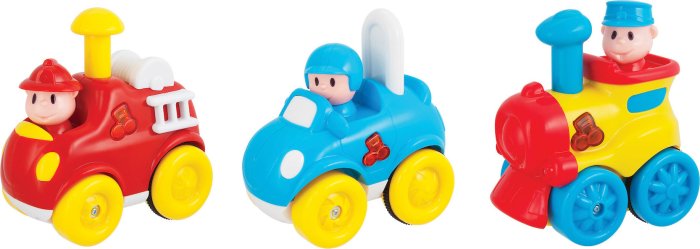 Press N' Go Fun Mobile - Vehículos con Luces y Sonidos LIONEL'S