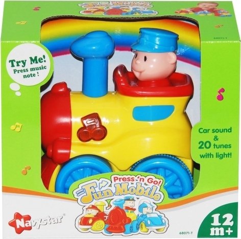 Press N' Go Fun Mobile - Vehículos con Luces y Sonidos LIONEL'S