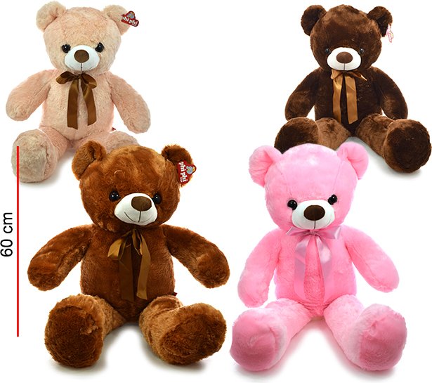 Oso 4 Colores 60cm