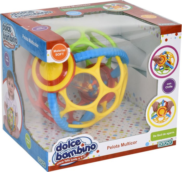 Pelota Multicolor Dolce Bambino