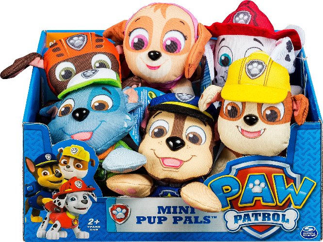 Peluche surtido de Paw Patrol - 12 cm