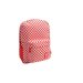 Mochila Wabro 16" Cuadros en Rojo y Blanco