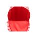 Mochila Wabro 16" Cuadros en Rojo y Blanco