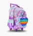 Mochila Footy con Carro 18" Pop It  Heart con Luz Led