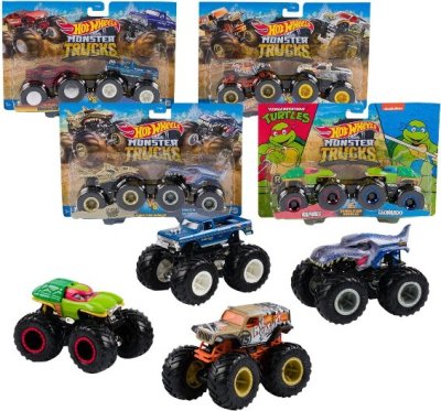 Hot Wheels - Monster Truck Pack x2 Coleccionables Surtidos