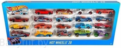Hot Wheels - Pack x20 Vehículos Coleccionables Surtidos