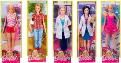 Muñeca Barbie Profesiones