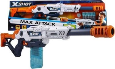 X-shot Rifle Max Attack Carga 10 Dardos