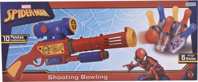 Shooting Bowling Spiderman