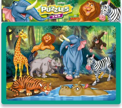 Puzzle Zoo Cuadro X 24 Piezas Duravit