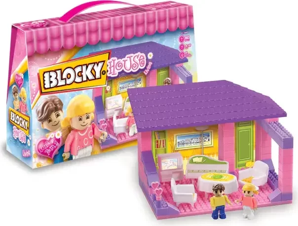 Blocky House - Living