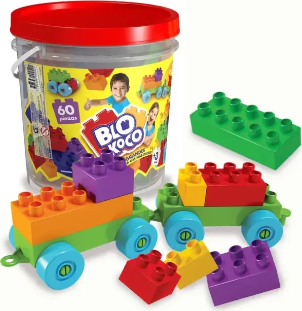 Blokoco - Balde 60 piezas