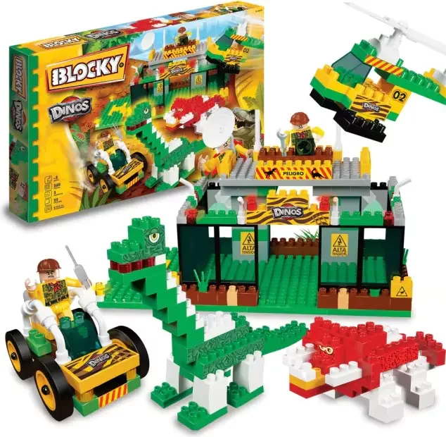 Blocky Dinosaurios - 260 piezas